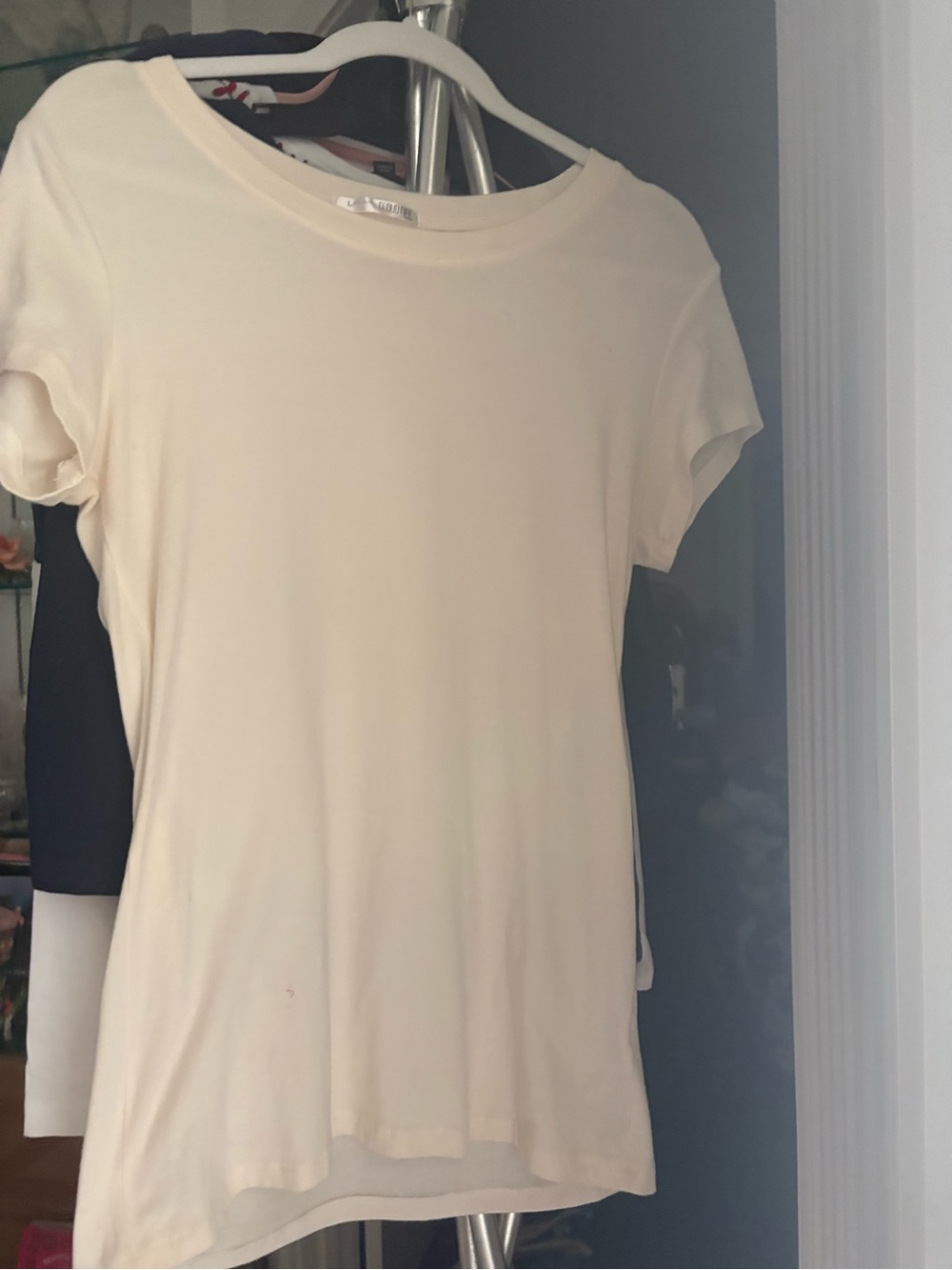 Light Cream Short Sleeve Women's Tee